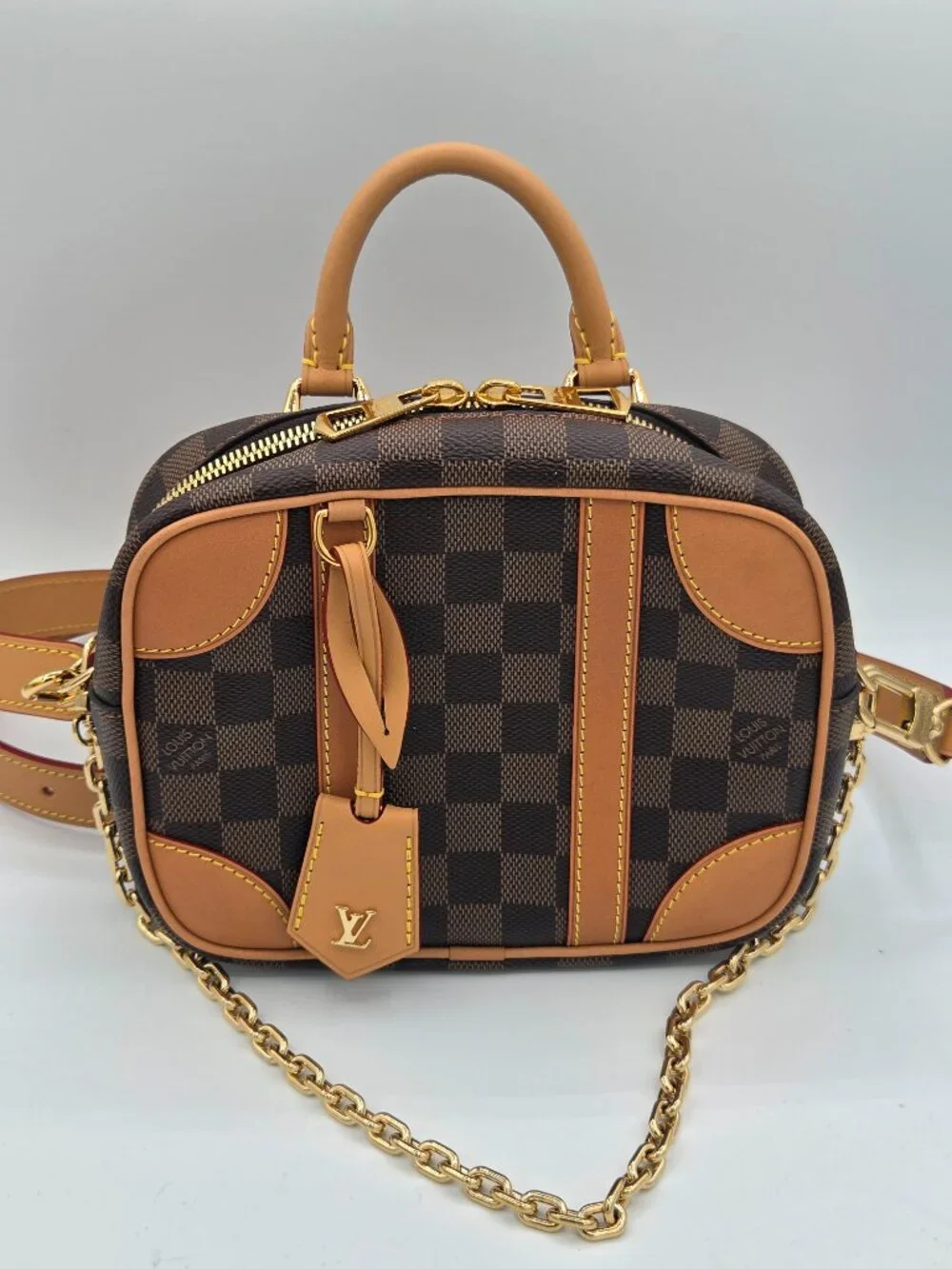 Louis Vuitton Damier Ebene Valisette Souple BB | RFID